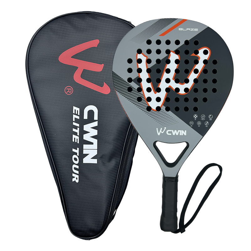 Badminton Racket Carbon - CWIN BLAZE 패들 라켓 3K 직조