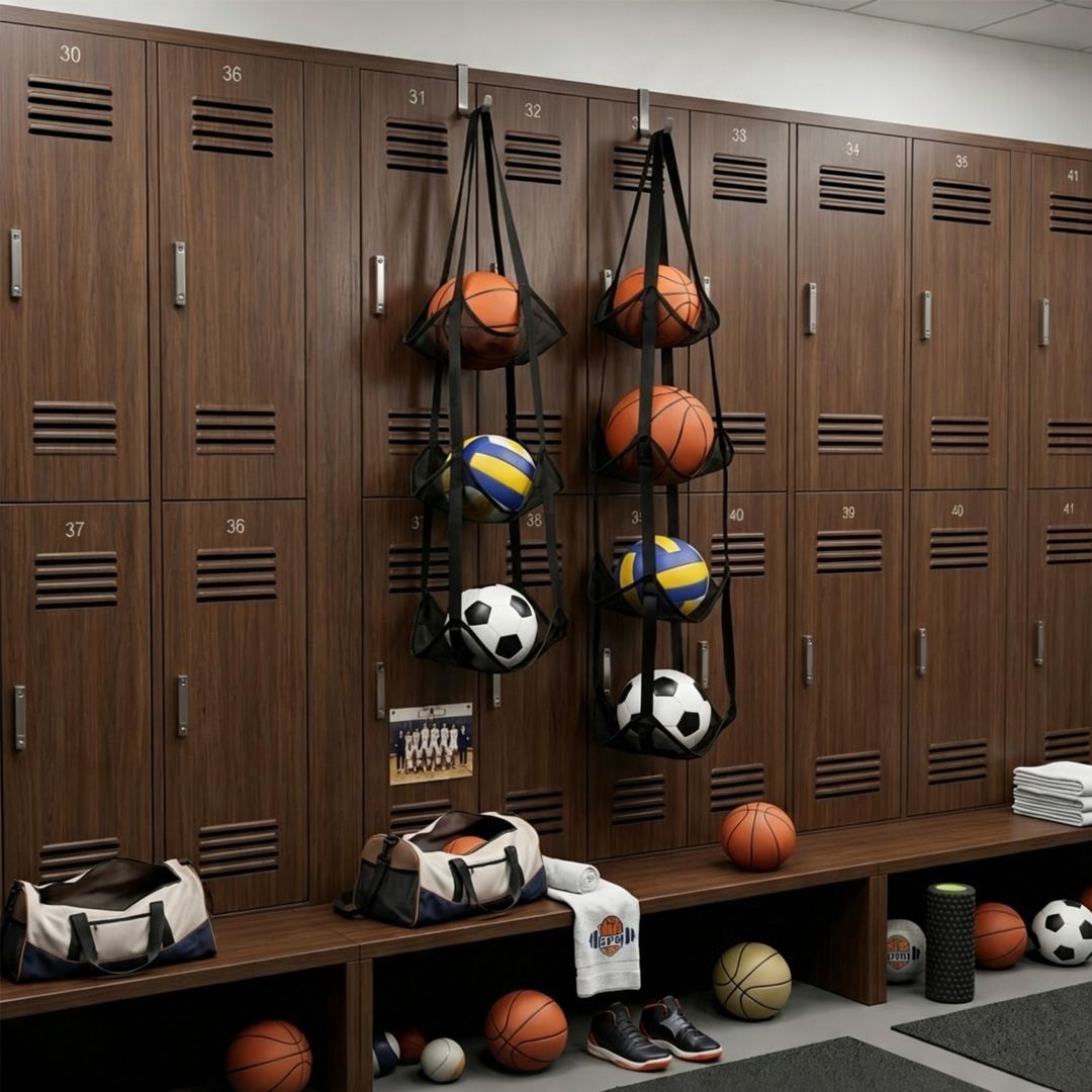 Sports Equipment Football - 강력한 내구성의 볼 보관용 걸이 가방,