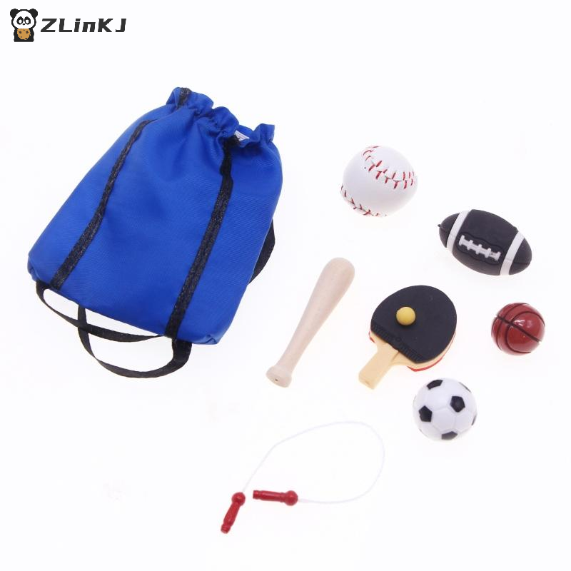 1/12 인형의 집 시뮬레이션 미니 스포츠 장비 키트  - Sports Equipment Football 리뷰 및 가격
