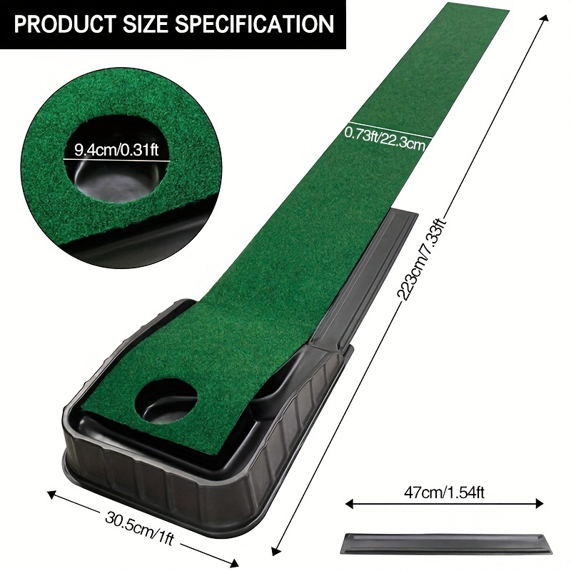골프 퍼팅 담요 퍼터 매트 야외 실내 연습 매트 퍼터  - Golf Putting Mat 리뷰 및 가격