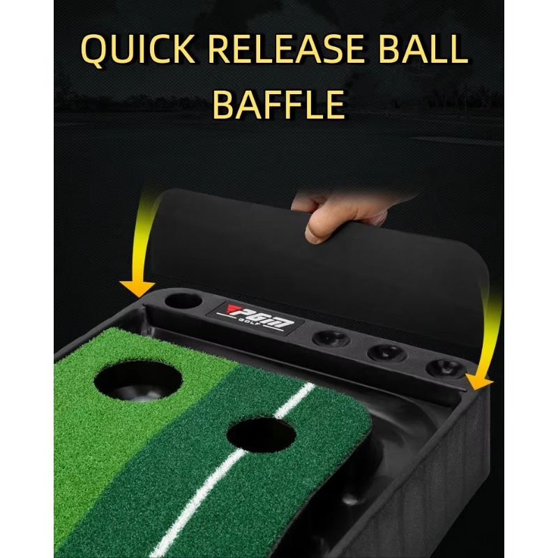 접이식 2.5m/3m 골프 퍼팅 연습 매트, 자동 볼  - Golf Putting Mat 리뷰 및 가격