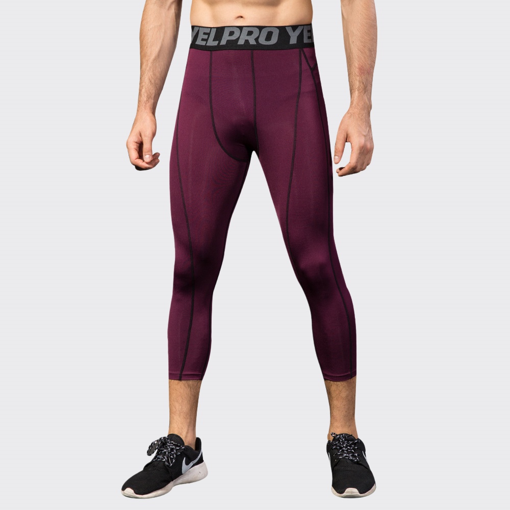 남성용 컴프레션 피트니스 레깅스 스포츠웨어 스포츠 팬츠 - Sports Equipment Gym 리뷰 및 가격