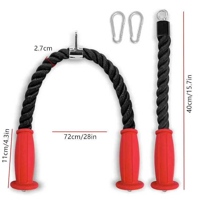 인체 공학적 Tricep 로프 미끄럼 방지 케이블 부착 - Sports Equipment Wholesale 리뷰 및 가격