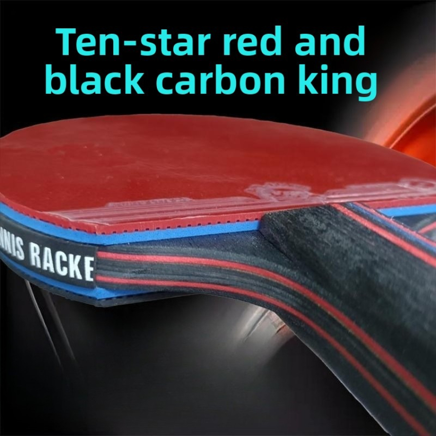 10스타 탁구 라켓, 7겹의 견고한 구조, 1/2개 또 - Badminton Racket Carbon 리뷰 및 가격