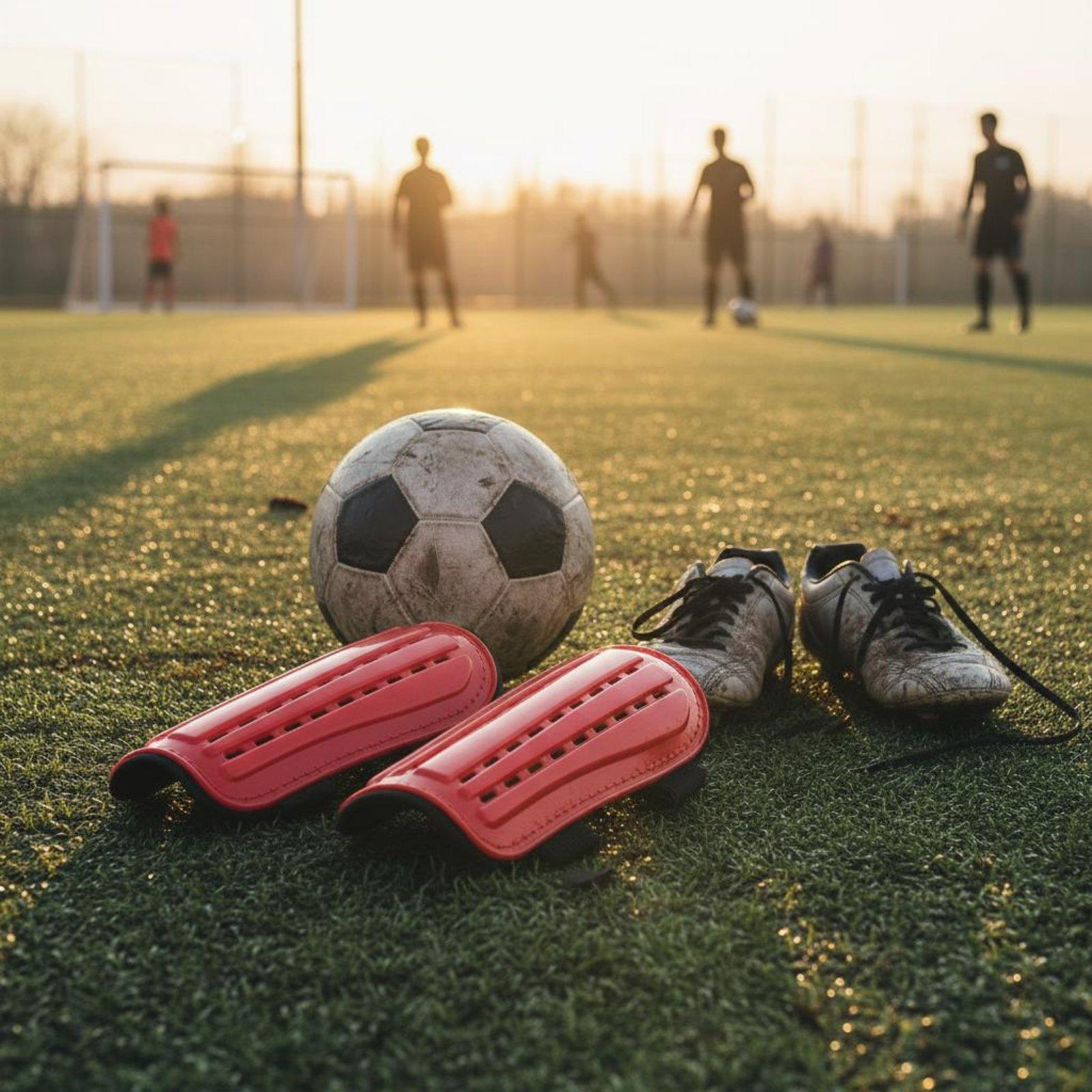 패스너 스트랩이 있는 축구 정강이 보호대, 성인용 축구 - Sports Equipment Football 리뷰 및 가격