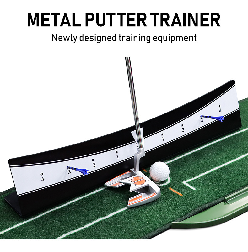 골프 퍼팅 트랙 레일 골프 훈련 보조기구 스윙 연습 실 - Golf Putting Mat 리뷰 및 가격