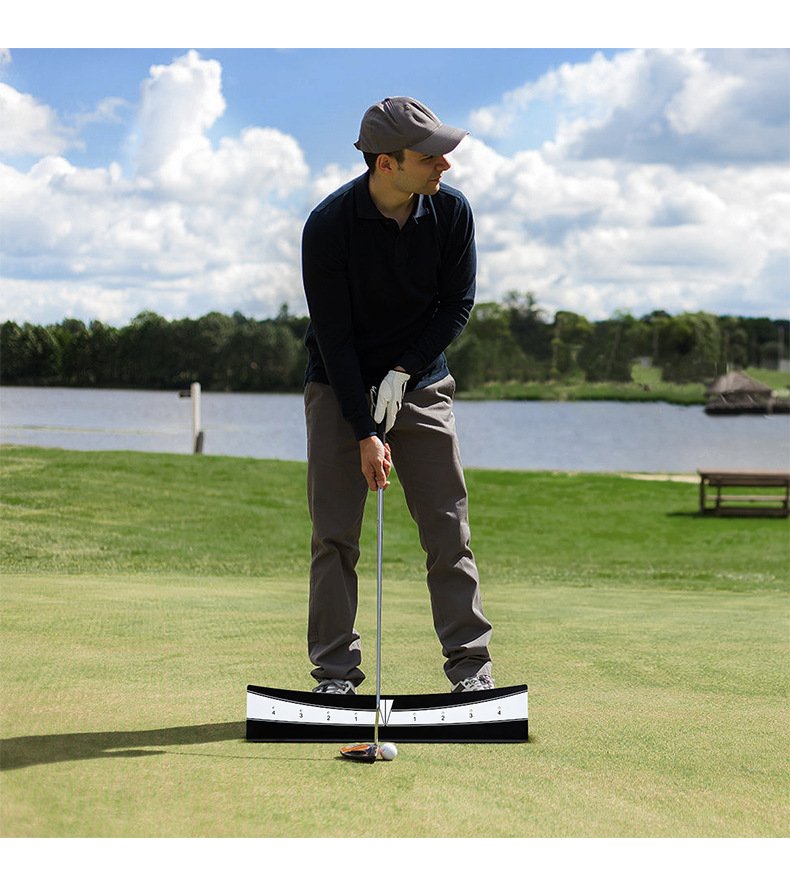 골프 퍼팅 트랙 레일 골프 훈련 보조기구 스윙 연습 실 - Golf Putting Mat 리뷰 및 가격