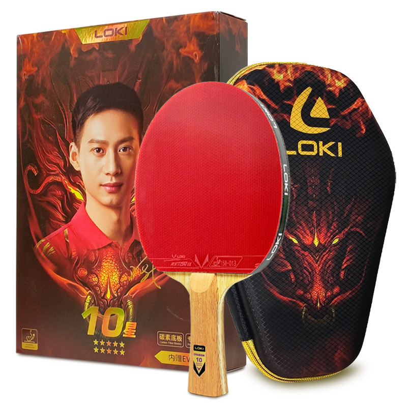 오리지널 LOKI 탁구 라켓 드래곤 시리즈 탁구 라켓  - Badminton Racket Carbon 리뷰 및 가격