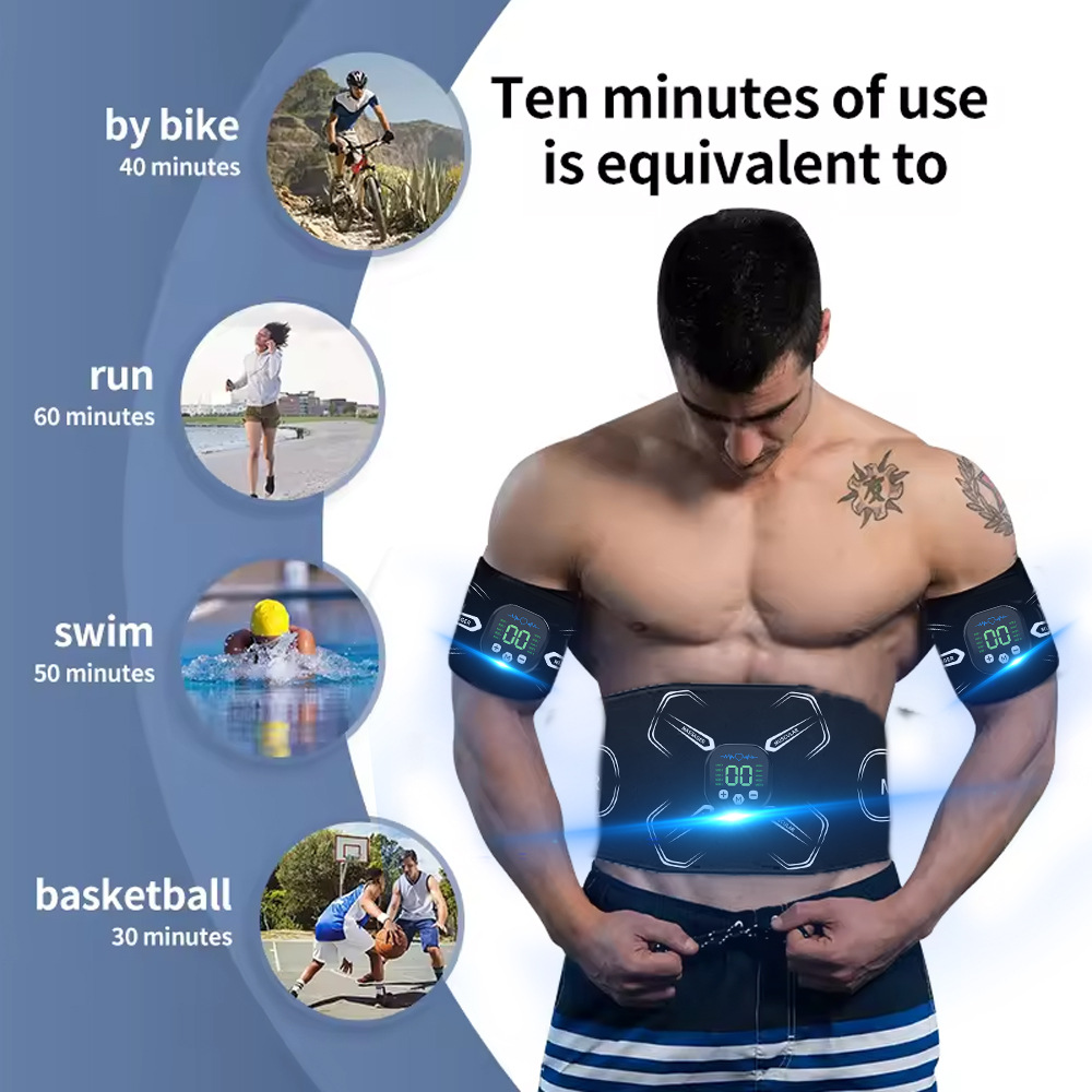 EMS 근육 자극기 복부 트레이너 복근 토너 팔 배 다 - Sports Equipment Wholesale 리뷰 및 가격